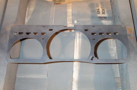 1998 Ford Crown Victoria - First coat of Medium Wedgewood Blue paint.