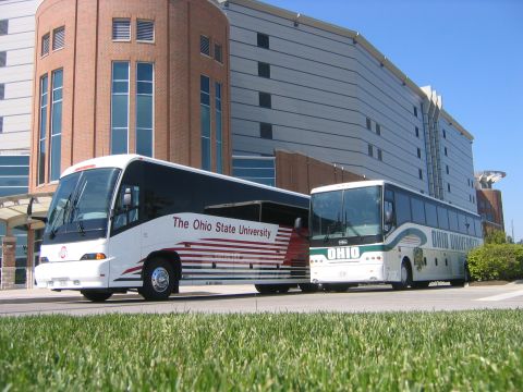 1995 Ford Bronco - One of our J4500's and an OU VanHool