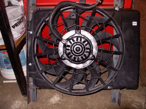 1986 Ford Bronco - There's a view of all the shroud mounting studs in place before they too are welded in.