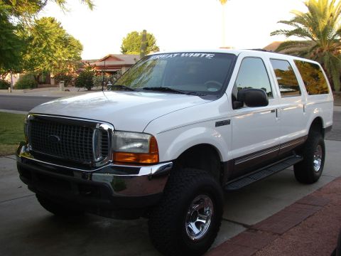 2001 Ford Excursion - At home.