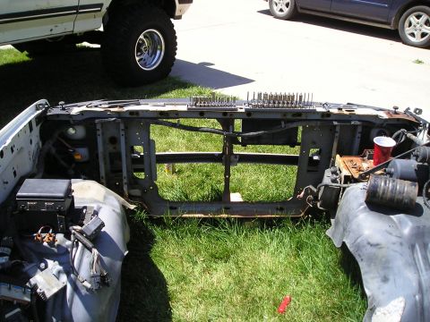 1990 Ford Bronco - condenser gone