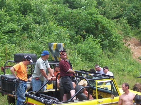 1978 Ford Bronco - Donald taking it all in