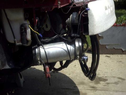 1997 Ford Taurus - My condensation can installed