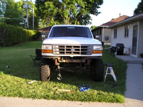 1990 Ford Bronco - finished
