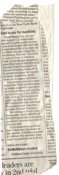 1996 Ford Crown Victoria - DETnews on sat 18 2005