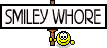 1968 Ford Mustang - Pixel art displays text 'SMILEY WHORE' and a cartoon smiley face character.
