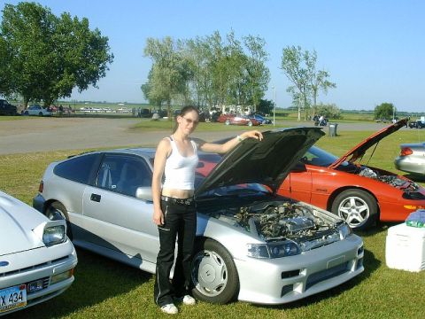 1992 Ford Probe - Street Legal drag racing 6-18-2005