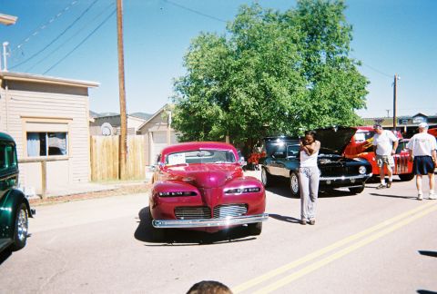 1972 Ford Ranchero - This 36 Ford, chopped, dropped and modified beyond recognition.