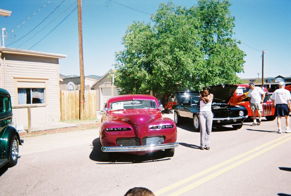 This 36 Ford, chopped, dropped and modified beyond recognition.