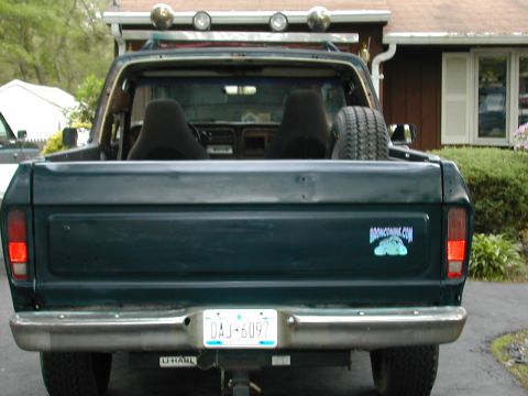 1979 Ford Bronco - done with the blue on the body, finally