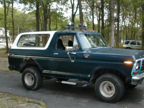 1979 Ford Bronco - truck and cap, still haven't clearcoated yet
