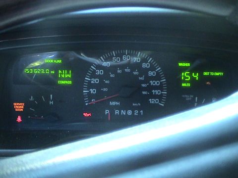 2001 Lincoln Town Car - Dash