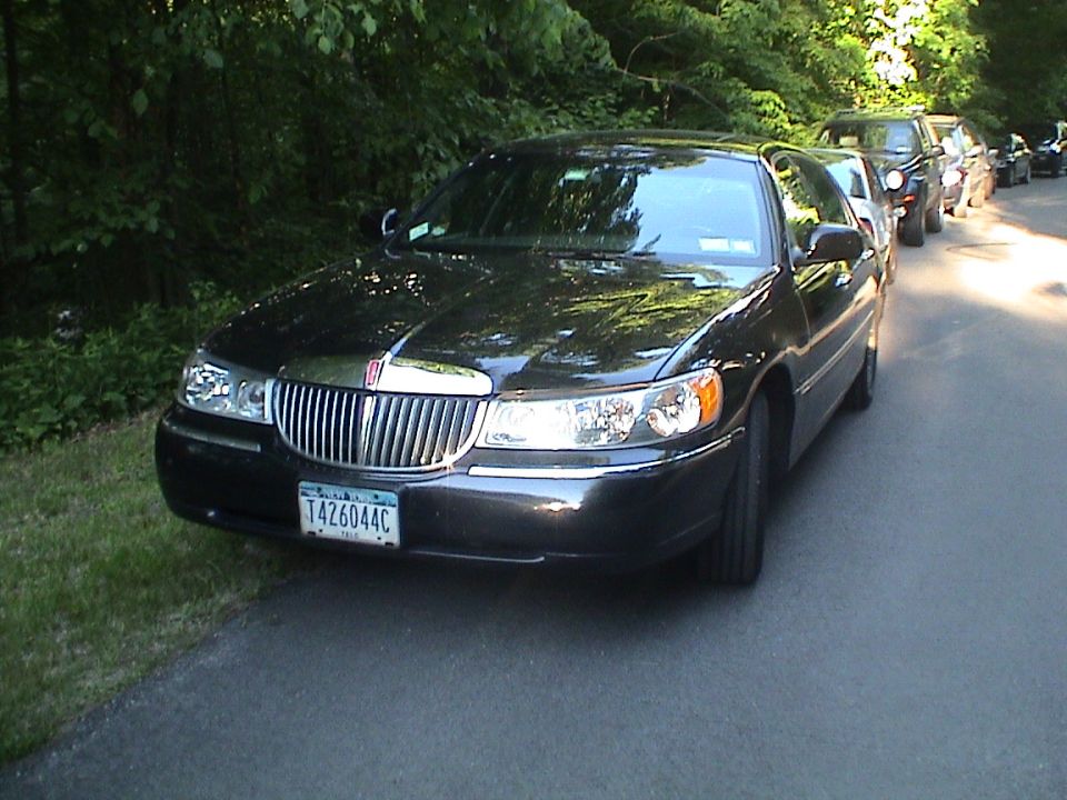 Another front shot of the Town Car