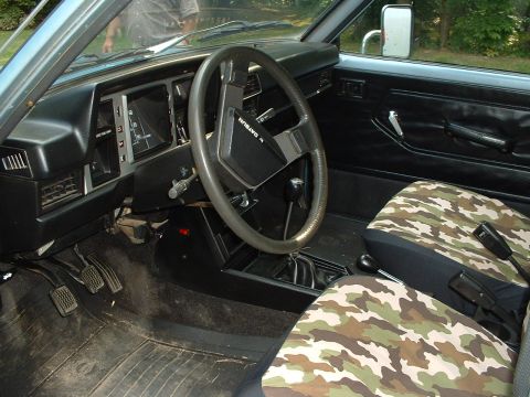 1985 Ford Bronco - The interior looks nice...except for that muddy spot on the carpet :(
