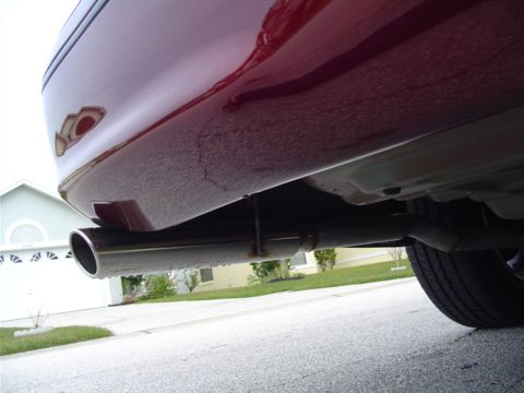 2004 Ford Crown Victoria - Left side Silverline chrome tip