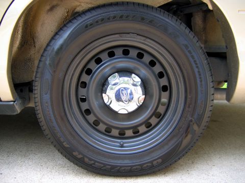 2000 Ford Crown Victoria - After the Z-16 has had some time to dry.
