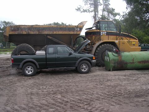 1985 Ford Bronco - size comparison