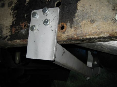 1976 Ford F-150 - Again, bolted not welded to the frame for ease of removal, installation.
