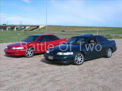 1995 Ford Taurus - Battle of TWO Supercharged SHOs!