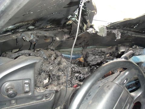 1990 Ford Bronco - melted dash....duh!!!!