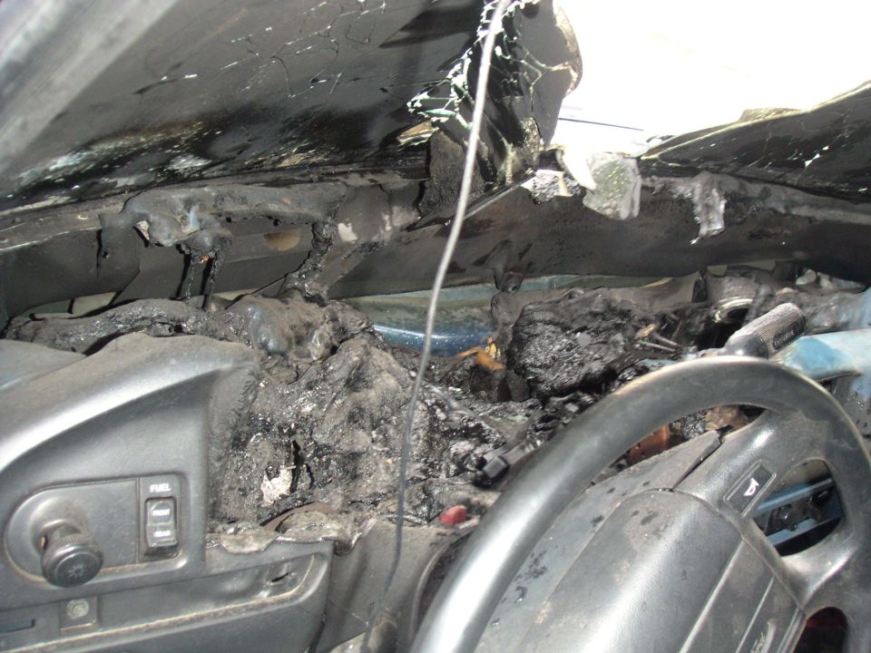 melted dash....duh!!!!