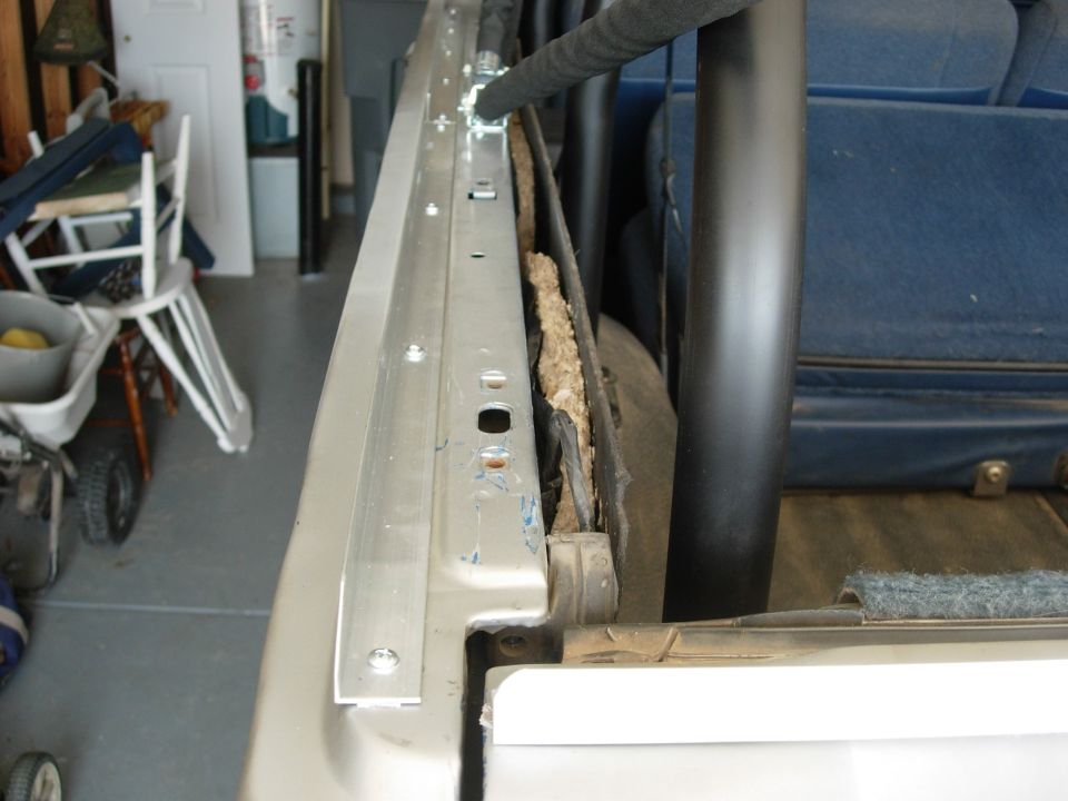 body aluminum - view from the back corner of the tailgate.