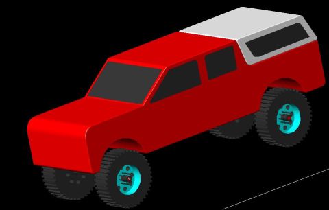 1985 Ford Bronco - 3D Bronco. not finished yet..