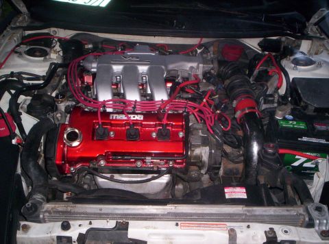 1993 Ford Probe - Pic of the old ZE, the day before I blew it up...