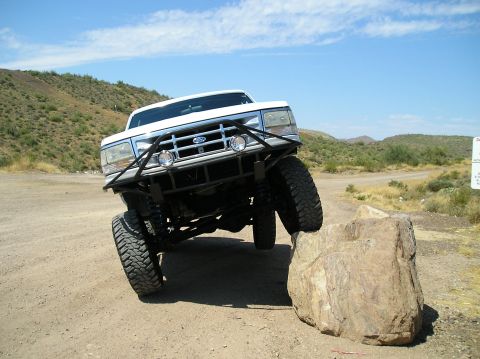 1993 Ford Bronco - done....testing clearance of everything