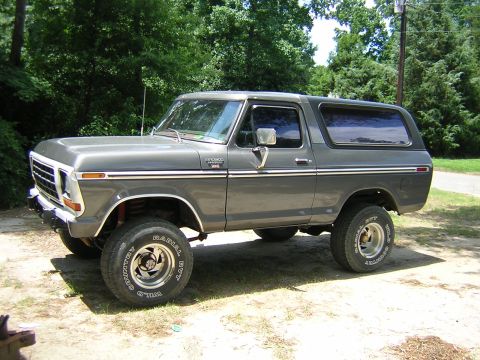 1979 Ford Bronco - Nose High Stance has to go. It is even worse going down highway. Most of its time will be spent eitheron highway or as a sweep truck for th…
