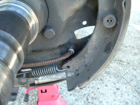 1989 Ford Bronco - poke the cable thru and you're good to go