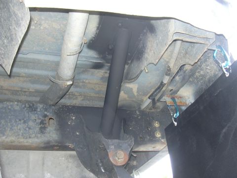 1991 Ford Bronco - Frame tie-in at the back