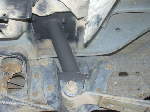 1991 Ford Bronco - Frame tie-in at the main hoop