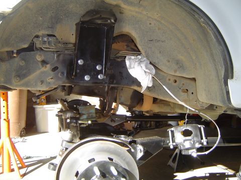 1989 Ford Bronco - Shock tower