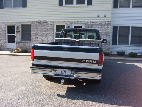 1994 Ford F-150 - The rear end before the idiot hit me.