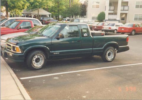 1996 Chevrolet S10 - James side