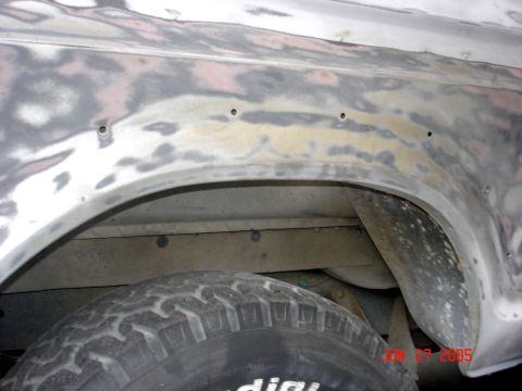 1979 Ford Bronco - passenger quarter panel