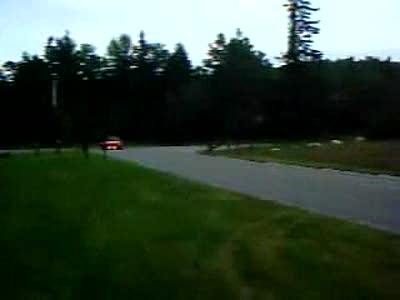 1993 Ford Probe - Quality isin't good so you can't see how fast i was going but it was rocking in the car. Especially the 2nd left curve.