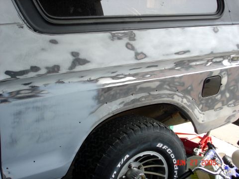 1979 Ford Bronco - drivers rear quarter