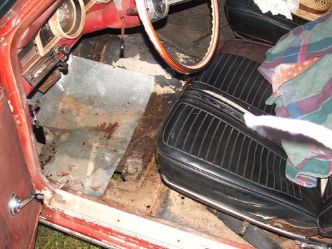1966 Ford Ranchero - wow ! I see the ground
