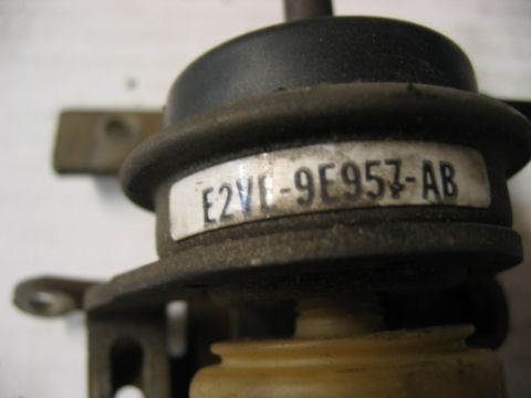 1985 Ford Crown Victoria LTD - A close-up view of an automotive part with a visible part number label.