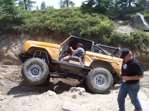 1998 Ford Ranger - this guy was awesome, he was goin for it without a care for body damage or anything