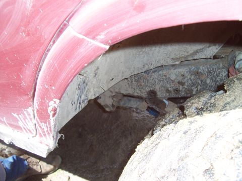 1998 Ford Ranger - .....he broke a main leaf