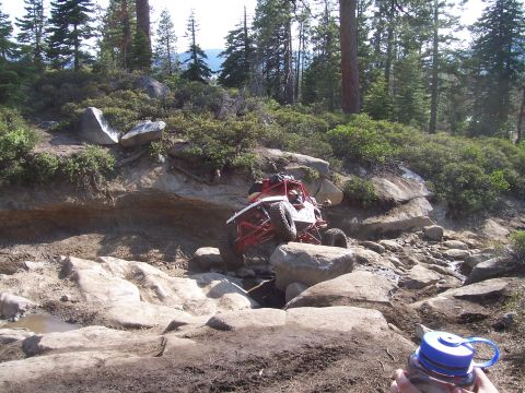 1998 Ford Ranger - this guy was playing some music the whole way up and his kids were running ahead, kidna funny to watch