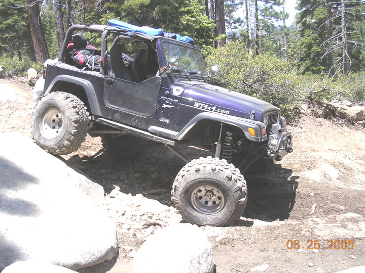 Brett coming down Big Sluice, where a sammi rolled and nearly(maybe did) kill the passenger since he wasnt wearing a seatbelt