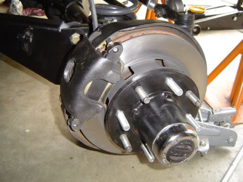 1995 Ford Bronco - caliper mounted. used a superlift stainless line meant for 8-12" lifted cheb. K20 truck, measures 31"