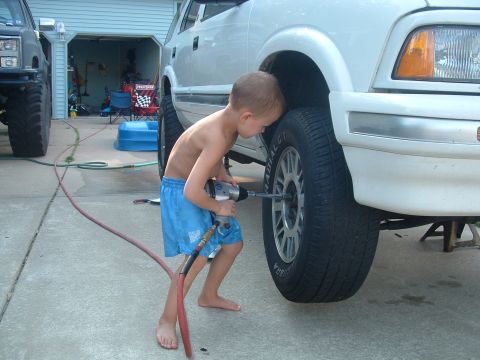 1978 Chevrolet C/K Pickup - Big Helper... Gotta love kids