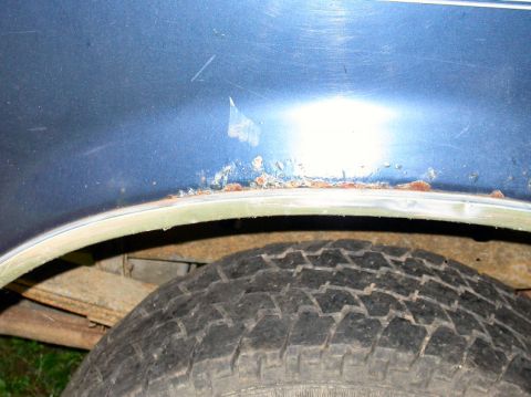 1990 Ford Bronco - I'm probably just going to 'remove' this section and get fender flares.