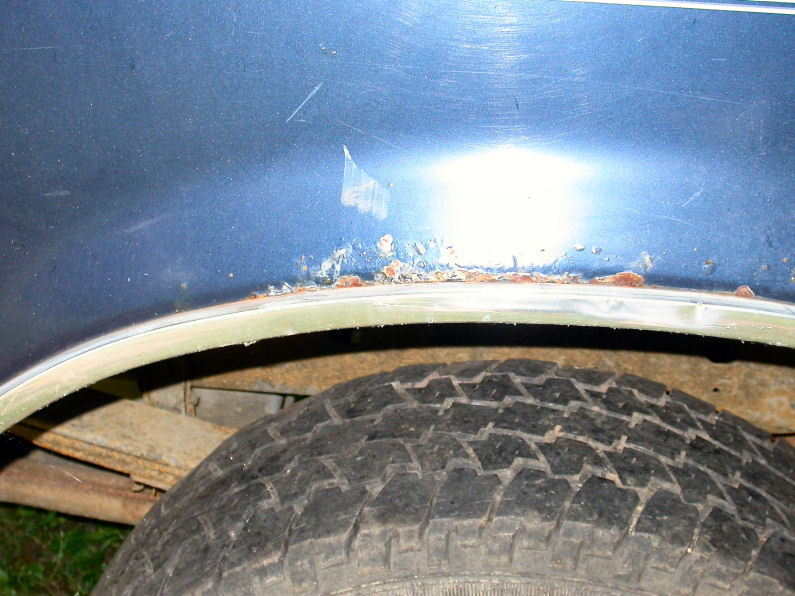 I'm probably just going to 'remove' this section and get fender flares.