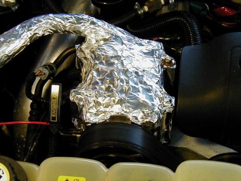 2002 Ford Excursion - Some people have criticized me for insulating the compressor but I found that the compressor at least on the Powerstroke Diesel is cold whe…